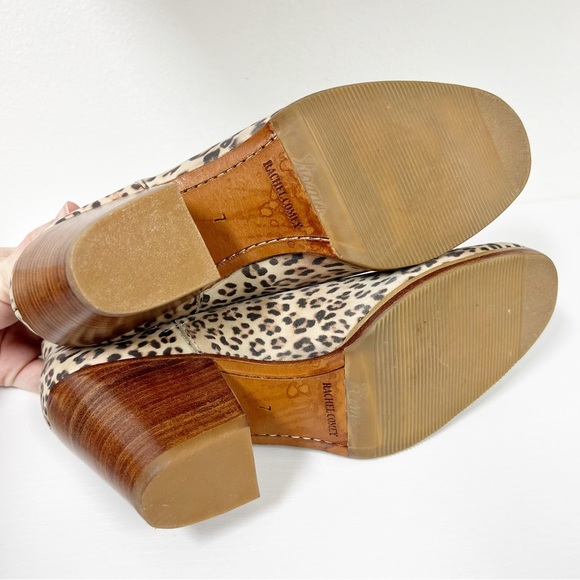 Rachel Comey Leopard Boots Booties Ankle 7 Mars? Cheetah - Picture 7 of 8